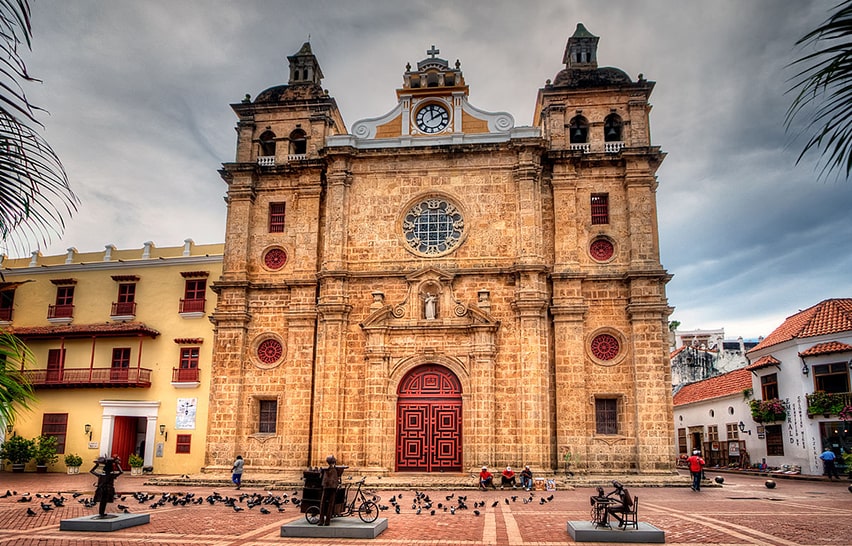Catedral san pedro claver Cartagena, iglesia san pedro claver, iglesias en cartagena