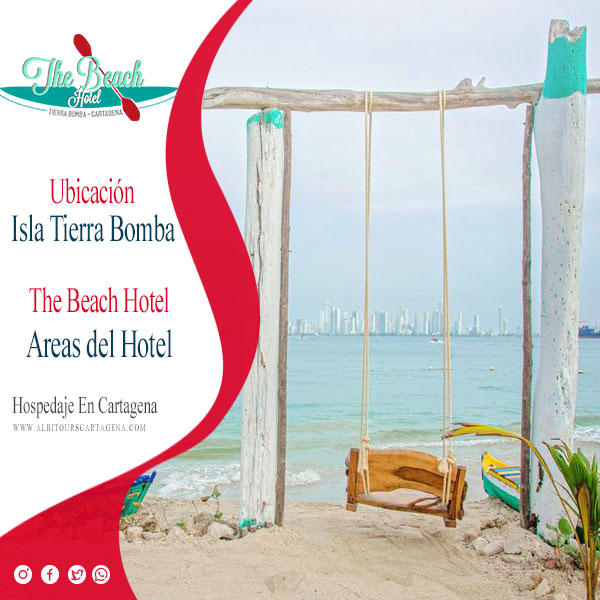 Hospedaje Tierra Bomba, Bomba Beach, The Beach Hotel, Tierra Bomba, Albitours