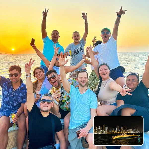 Planes en la bahia de cartagena